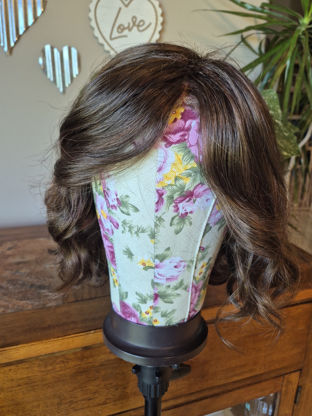 Jon Renau Brown Short Wavy Women's Wig